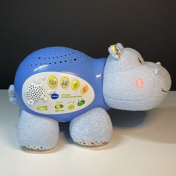Soothing Starlight Hippo  - VTech - Lil' Critters Baby Toy - Picture 1 of 13
